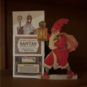 Ephemera Vintage Christmas Santa